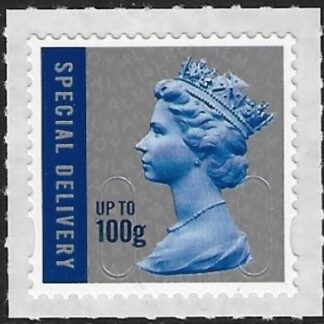 U3051  100gm blue & silver special delivery M16L    DLR U/M (MNH)