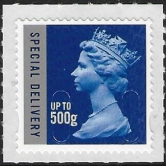 U3052  500gm blue & silver  special delivery   MA10   DLR  U/M (MNH)