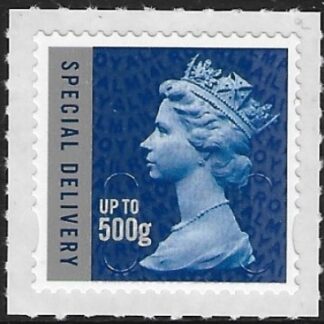 U3052  500gm blue & silver  special delivery   M14L   DLR  U/M (MNH)