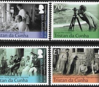 2017 Tristan da Cunha  SG.1218-21   Norwegian - Tristan Expedition.  set 4 values U/M (MNH)