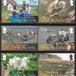 2009  Tristan da Cunha.   SG.950-5   Potato Production.  set 6 values U/M (MNH)