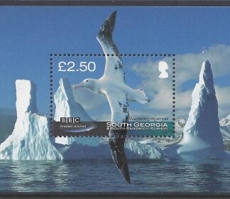 2011 South Georgia.  MS.541  BBC Frozen Planet.  mini sheet  U/M (MNH)
