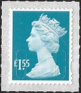 U2947  £1.55  blue-green M18L  SBP s/L Walsall/ISP  U/M (MNH)