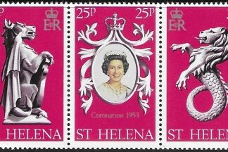1978 St Helena. SG.338-40   25th Anniversary of Coronation. set 3 values  U/M (MNH)