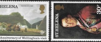 1980 St.Helena. SG.367-8   175th Anniversary of Wellingtons Visit. set 2 values  U/M (MNH)