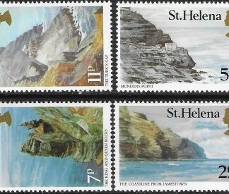 1983 St Helena. SG.407-10  Views of St Helena set 4 values  U/M (MNH)