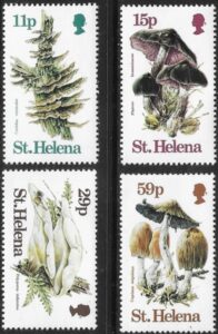 1983 St Helena. SG.415-8  Fungi  set 4 values  U/M (MNH)