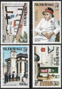 1984  St Helena.  SG.446-9   Centenary of Salvation Army of St. Helena. set 4 values U/M (MNH)