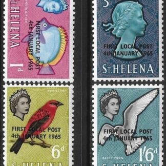 1963  St Helena. SG.193-6 First Local Post. set 4 values U/M (MNH)
