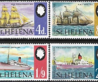 1969  St Helena.  SG.241-4  Mail Communications. set 4 values U/M (MNH)