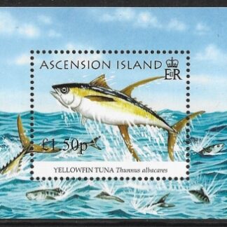 2005  Ascension Island.  MS.931  Sport Fishing (2nd series) mini sheet U/M (MNH)