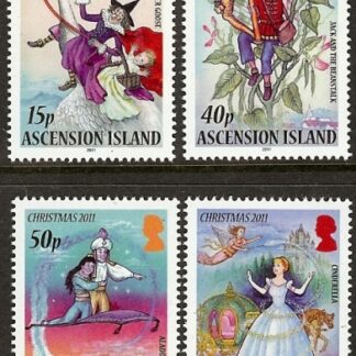 2011 Ascension Island SG1117-20 Christmas Pantomines Set of 4 Values U/M (MNH)