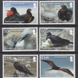 2013 Ascension Island SG1176-81 Ascension Frigatebird Set 6 Values U/M (MNH)