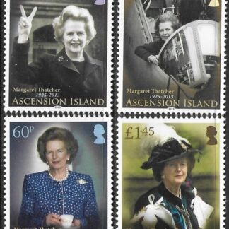 2013 Ascension Island SG1172-5 Margaret Thatcher Set 4 values U/M (MNH)