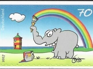 2017  Germany SG.4109  Greetings Stamp - self adhesive ex booklet. U/M (MNH)