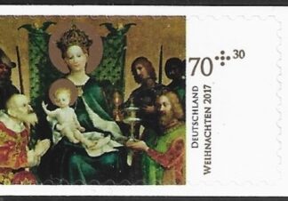 2017  Germany. SG.4152 Christmas 2nd issue self adhesive ex booklet. U/M (MNH)