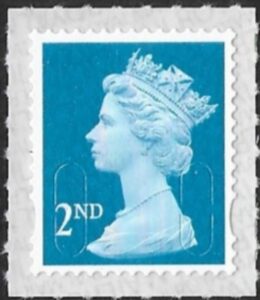 U2995 2nd bright blue M18L SBP T3 Walsall (ISP) U/M (MNH)