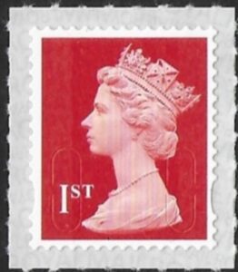 U2998 1st bright scarlet M18L SBP T3 (type 2 inv) Walsall (ISP) U/M (MNH)
