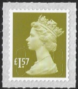 U2948 £1.57 yellow-olive 'M17L' SBP s/L DLR U/M (MNH)