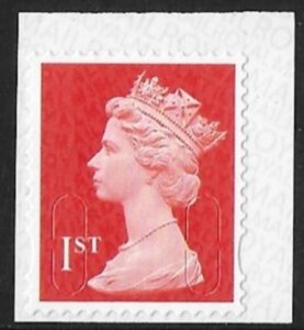 U3025 1st vermilion MTIL M15L SBP T1 Walsall U/M (MNH)