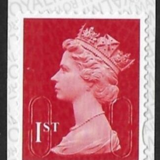 U3028  1st bright scarlet  MSIL  M16L SBP T3  Walsall  U/M (MNH)