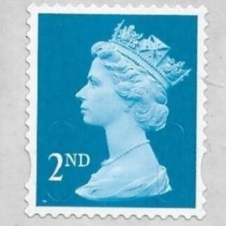 U3012  2nd bright blue MRIL  M15L  Walsall U/M (MNH)