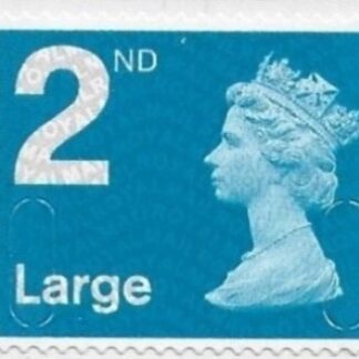 U3032   2nd Large bright blue MFIL   MA11  Walsall  U/M (MNH)