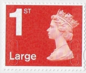 U3037 1st Large vermilion MFIL MA13 Walsall U/M (MNH)