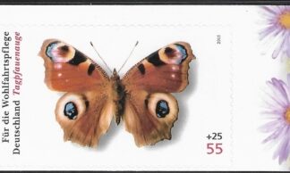 2005 Germany  SG.3391  Butterflies & Moths. S/Adhesive. ex booklet U/M (MNH)