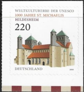 2010 Germany. SG.3641 Millenary of St. Michael's Church Hildesheim. S/adhesive ex booklet U/M (MNH)