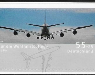 2008  Germany. SG.3546  Welfare  Aircraft  S/adhesive ex booklet U/M (MNH)