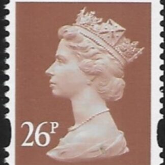 Y1691  26p 2B  red-brown blue fluor Questa ex FH42-3 & FW10-11 U/M (MNH)