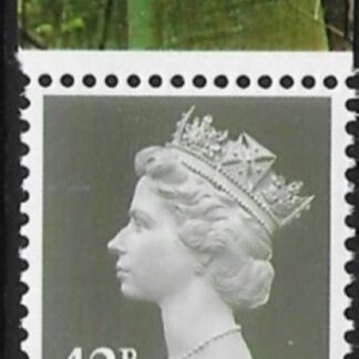 Y1715  42p 2B deep olive-grey. blue fluor. ex DX33 Enschede.  U/M (MNH)