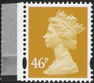 Y1722  46p  2B yellow blue fluor  ex DX39 DLR U/M  (MNH)
