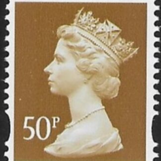 Y1726  50p 2B  ochre (low setting)  Enschede  DX37 U/M (MNH)