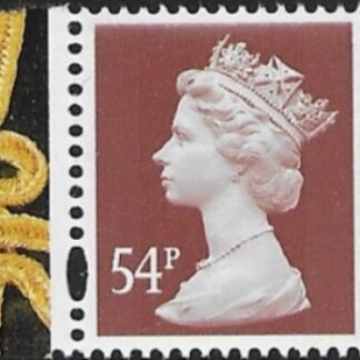 Y1728  54p 2B red-brown TII blue fluor ex DY21  Enschede U/M (MNH)