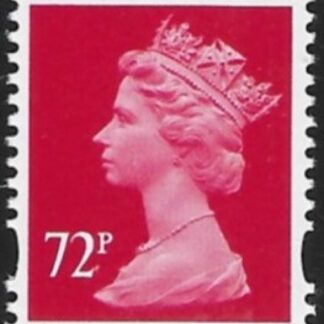 Y1737  72p 2B  rosine. blue fluor. ex sheet  DLR  U/M (MNH)