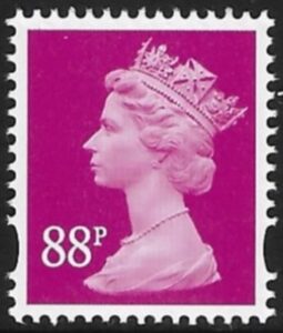 Y1740  88p 2B bright magenta. blue fluor ex sheet  DLR   U/M (MNH)