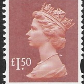 Y1746  £1.50  2B brown-red. blue fluor ex sheet. DLR  U/M (MNH)