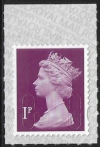 U2920  1p 2B deep crimson  M18L  SBP  s/L Walsall/ISP U/M (MNH)