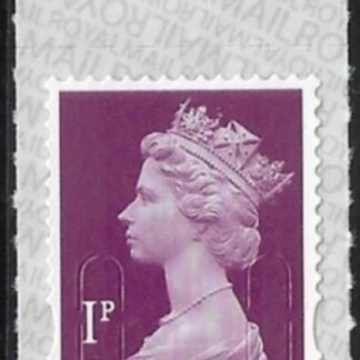 U2920  1p 2B deep crimson  M18L  SBP  s/L Walsall/ISP U/M (MNH)