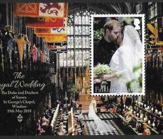 2018 Falkand Islands MS1409 Royal Wedding Mini Sheet U/M (MNH)