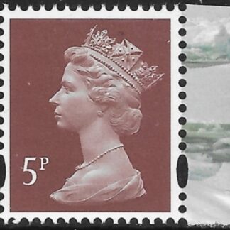 Y1764  5p 2B lake brown  Cartor DX52 U/M (MNH)