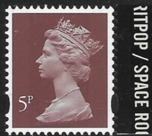Y1765  5p 2B  red-brown TIII  DX48  Cartor  U/M (MNH)