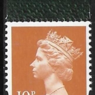 Y1767 10p 2B pale dull orange. ex DX45  DLR  U/M (MNH)