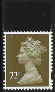 Y1774  22p  2B  dark olive-brown  DX48 Cartor  U/M (MNH)