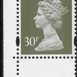 Y1777  30p  2B  olive-grey  ex DX17 Questa   U/M (MNH)