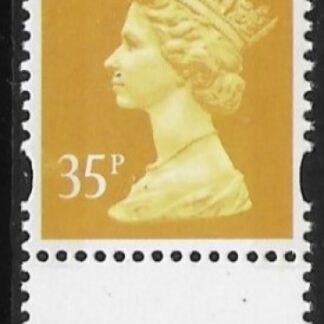 Y1778  35p   2B yellow   ex GK5-7 Questa   U/M (MNH)