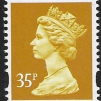 Y1778  35p  2B yellow   ex DX17 Walsall U/M (MNH)
