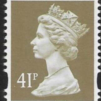 Y1780  41p  2B  drab   ex GN1 -3 Walsall  U/M (MNH)
